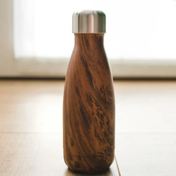 Wooden water bottle